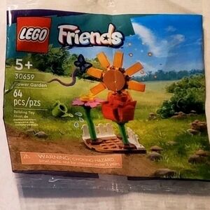 Pre-Owned LEGO FRIENDS Flower Garden (30659) Polybag 64 pcs Spring Easter